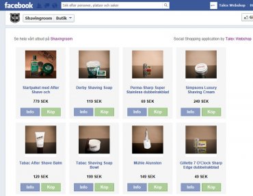 Facebook Facebook app (F-commerce)